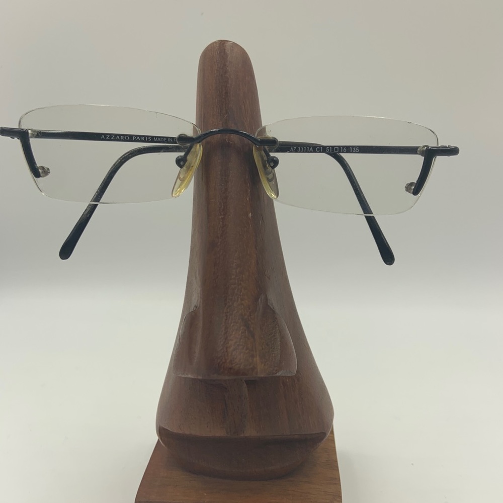 Vintage Azzaro Black Oval Sunglasses Frames